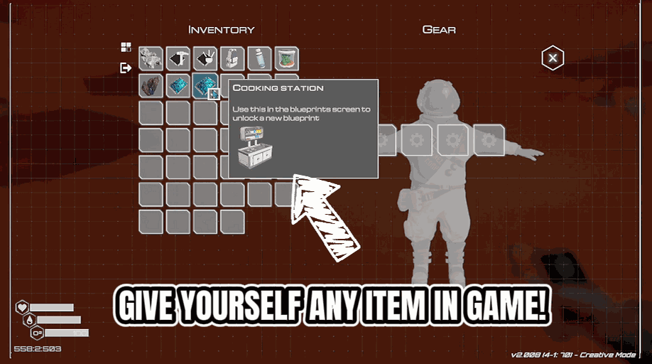 The Planet Crafter — Planet Shop (Give Items) (screenshot 3)